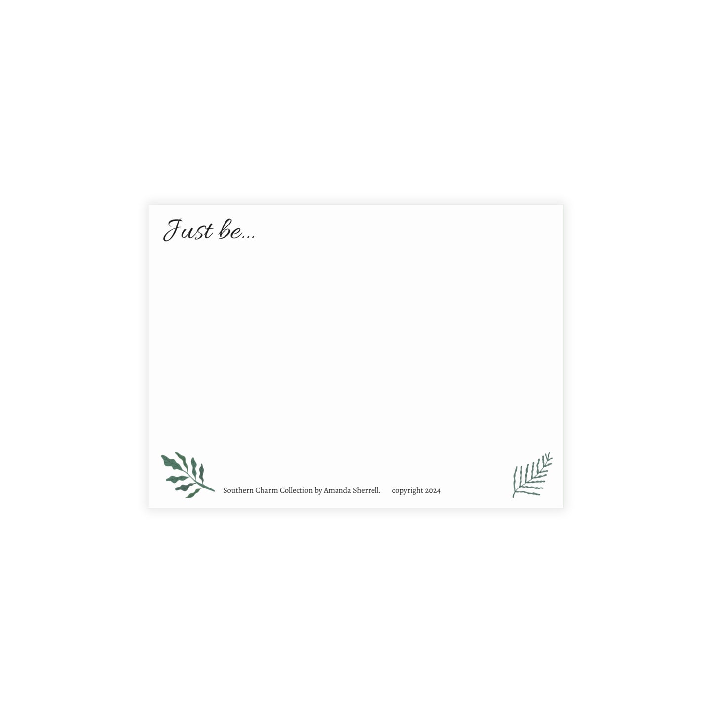 Southern Charm Collection's Spanish Moss Postcards Bundles (envelopes included)