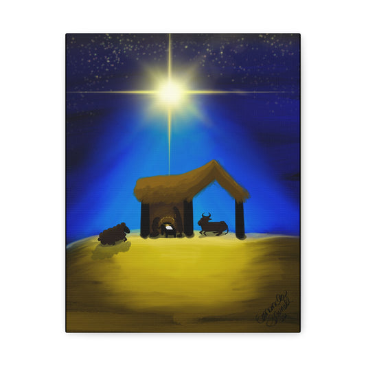 O' Holy Night on Canvas